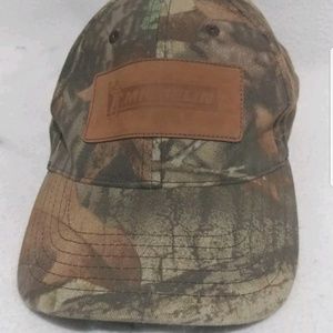 Michelin Tire Cap Velcrow Strap Hat Camo